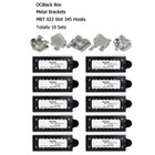 Dental Orthodontic Metal Brackets Braces Mini Roth Mbt 018 022 345 Hooks Mim