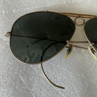 Vtg Ray-ban B l Usa  Bausch   Lomb Shooter Aviator  Sunglasses 1950   s 60   s
