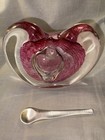 Heart Shaped Glass Perfume Bottle With Dauber