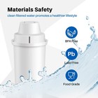 Fit For Brita Standard Water Filter  Brita   Pitchers Water Filter 6 Pack