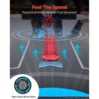 72  Air Hockey Table With Led Lights   Electronic Scorer  For Family Game Room 