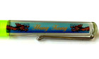 Hong Kong Floaty Pen Moving Boat Ship Sunset Sunrise Dragon Art Vintage Floating