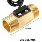 G3 4 Hall Effect Liquid Water Flow Sensor Switch Flowmeter Meter 2 5-30l min
