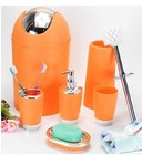 6pcs Bathroom Accessory Tumbler Toothbrush Holder Bin Soap Dish Dispenser