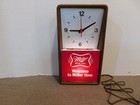 Vintage Miller High Life Clock Lighted Beer Sign