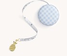 Nip Simplified By Emily Ley Blue   White Gingham Measuring Tape Pineapple Charm