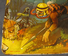 Vintage Ll Products Treasure Trove Tin Litho  Watercolours England 1960s