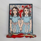 The Shining Grady Twins Horror 3  Fantasy Enamel Pin