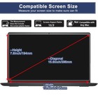  2-pack  15 6  Laptop Screen Protector Tempered Glass For 15 6 15 6  16 9 