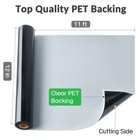 Black Permanent Vinyl - Matte Black Adhesive Vinyl Roll For