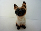 Vintage Enesco Siamese Cat Figurine Blue Eye Porcelain Ceramic  4 