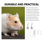 2 Pcs Guinea Pig Bottle Rabbit Drinking Food Dispenser Travel Animal Water