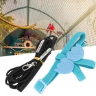 Bird Harness Leash Elastic Easy To Wear Adjustable Lightweight Portable 
