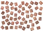 Sg43 1d Penny Red Stamps X55  All Plate 125 1864 79 Fair good Quality  lot 1398 
