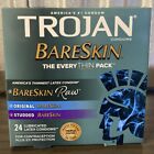Trojan Condoms Bareskin Raw 24 Count Exp 10 2026