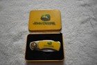 John Deere Collectable Knife And Tin Set Tractor Farming 