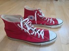 Converse Chuck Taylor All Star Vintage  Red  Made In Usa  10 5