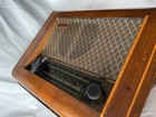 Vintage Cambridge Pye Valve Radio Wooden Case