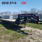 2018 Pj Trailers 8 5 X 27 5 Deckover Gooseneck 20k Equipment Trailer