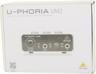 Behringer U-phoria Um2 Usb Audio Interface Xenyx Preamp 2x2 Recording Desktop