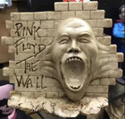 Handmade Pink Floyd The Wall Sculpture -- Bust Figure Statue Music Rock Cd Lp   