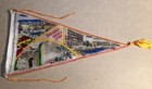 Beautiful Famagusta Cyprus Souvenir Pennant  1970s  New Old Stock