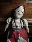 Antique Mexican South American Cloth Rag Doll 13 