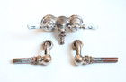 Antique Faucet Tub Filler   Vtg Mixing Faucet Victorian Plumbing Tub Bathroom