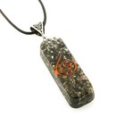 Elite Shungite Orgone Pendant Gold Or Silver Bail And 20  Chain Emf   5g
