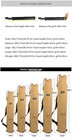 Canvas Portable Photography Tripod Bag Lamp Light Holder Stand Carry Case Pack 