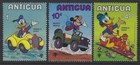 Antigua 1980 Disney Donald Duck   Mickey Mouse Set Sc  562-70 Nh
