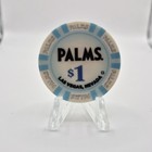 Palms Hotel Casino  yaamava 2022  Las Vegas Nevada  1 Casino Chip