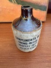 Rare Antique Stoneware Mini Jug Pueblo Colo Late 1800 s Advertising Crock