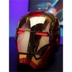 New Iron Man Gold Mk5 Helmet Electronic Voice Activated Open close Mask Autoking