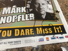   Mark Knopfler  dire Straits   Signed 11x17 Billboard Poster W dylan - Colorado