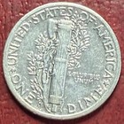 1944-d Mercury Silver Dime  High Grade  Free Shipping