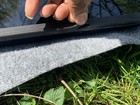 2003-2007 Honda Accord Sedan 4 Door Sunroof Glass Window Oem Rubber Seal Damage