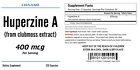 Huperzine A 400 Mcg 120 Capsules 60 Serv  New Sealed Bottle High Potency