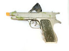 Vintage 1950 s Hubley 1911 Forty Five 45 Auto Die Cast Toy Cap Gun W  Holster