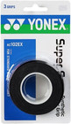Yonex Overgrip Super Grap 3 Pack - Tennis  Badminton  Squash - Choice Of Colors