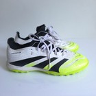 Adidas Predator 24 League Turf Soccer Shoes White Solar Yellow Black Ig7712 11