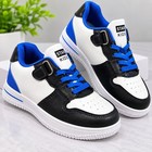 Star Kids Unisex Kids Low Top Colorblock Lace-up Sneakers Buckle Us 7