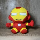        Black Panther Iron Man Marvel Ty Beanie Boos Plush Stuffed Animal 6 