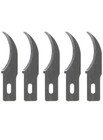 5 Pack For X-acto Knife  28 Concave Carving Whittling Leather Hooked Blades