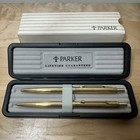 Parker Classic Set 10k Gold Ballpoint Pen   0 5m Pencil In Original Box Usa