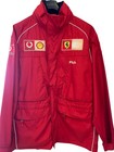 Ferrari F1 Vodafone Shell Fila Racing Jacket Mens Xl Zip Out Vest