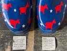 Rare New Forever Young Women s Size 9 12  Rubber Boots In Democrat Party Livery