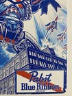 Pabst Blue Ribbon Beer Sign - Pbr Robot - Stroh   s - Metal Wall Art