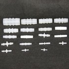 Plastic Barbed Connector Pipe Hose Joiner Tubing Fittings Air Fuel Water Petrol