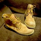 Timberland Men s Brown Leather Chukka Ankle Boots Round Toe Lace-up Sz 10